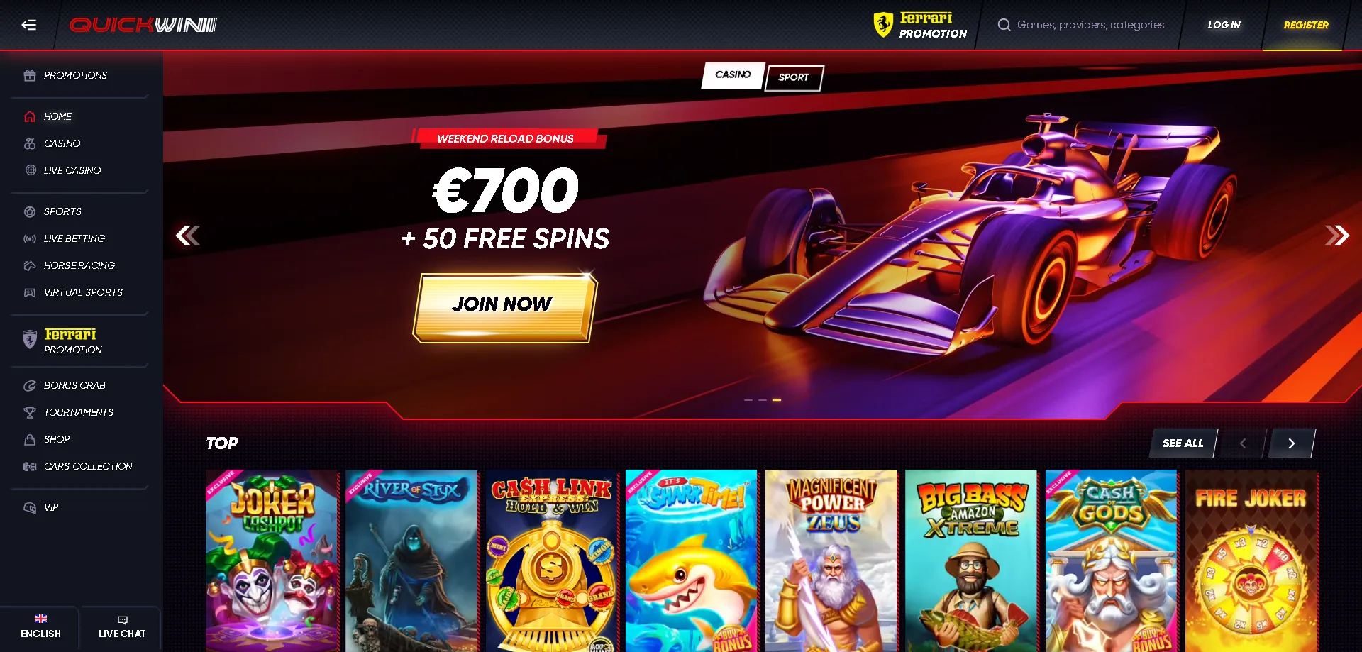 QuickWin Casino Online